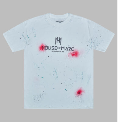 House Of Marc distressed paint splatter t-shirt